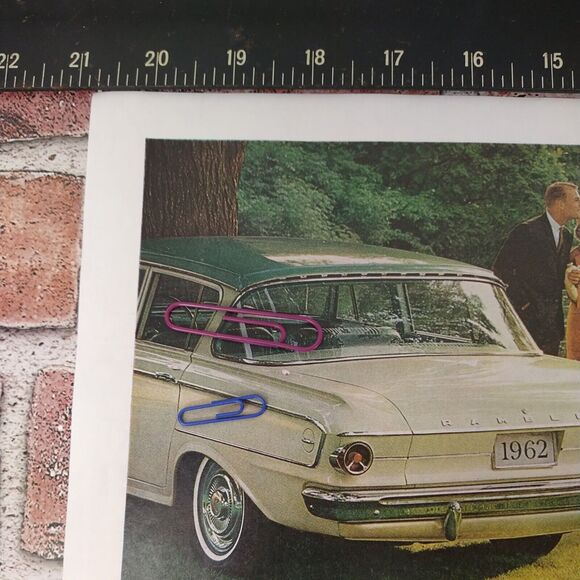 1961 Announcing Rambler for 1962 cars - 2pg Vtg PRINT AD - Picture 3 of 13